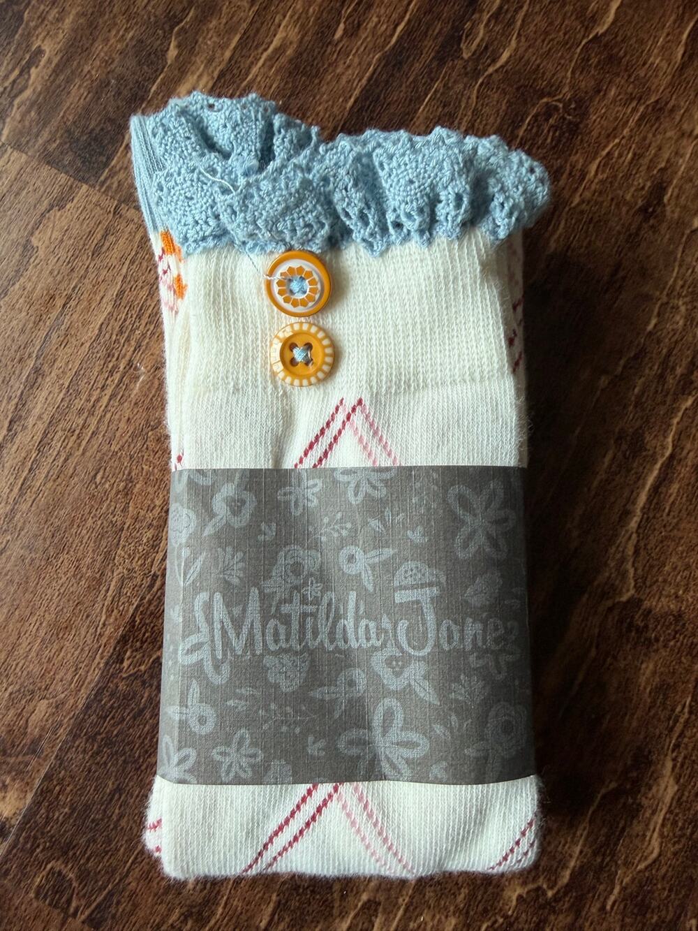 Matilda Jane tall sock size large NEW